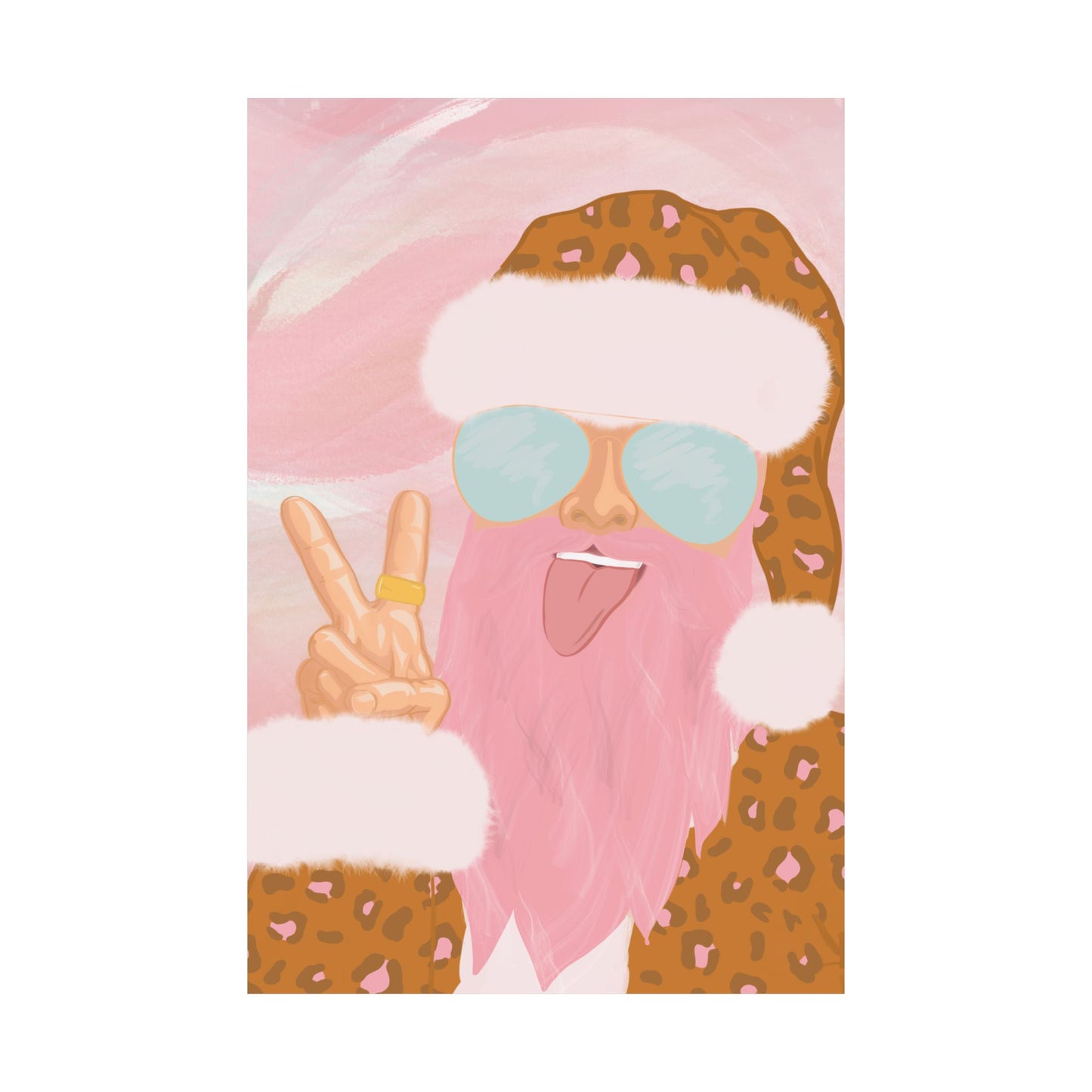 Wild Santa 24”x36” Poster