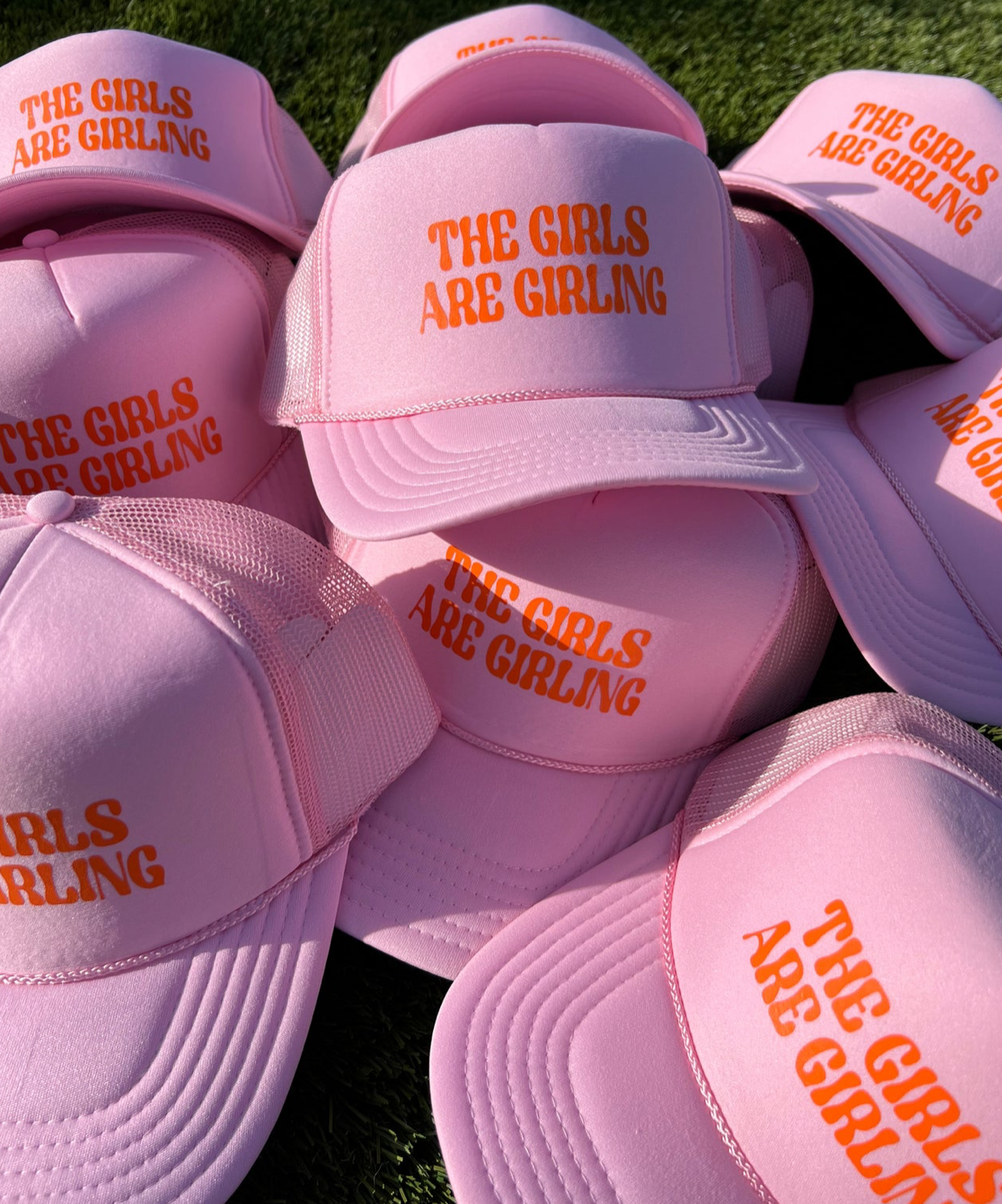 Girls Are Girling Trucker Hat