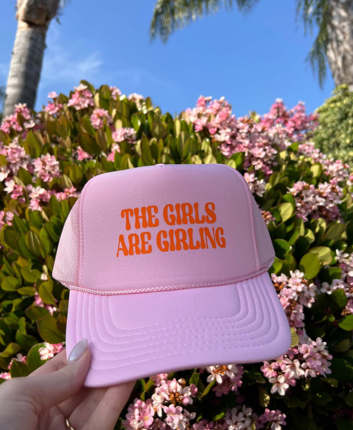 Girls Are Girling Trucker Hat