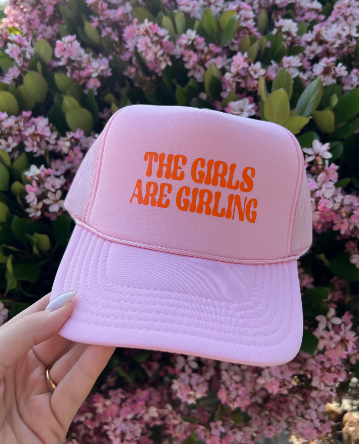 Girls Are Girling Trucker Hat