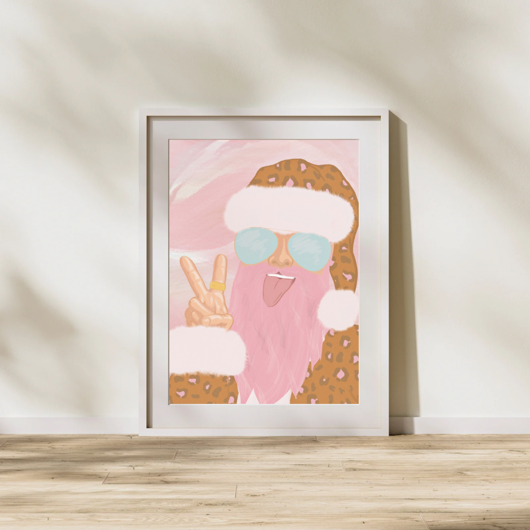 Wild Santa 24”x36” Poster
