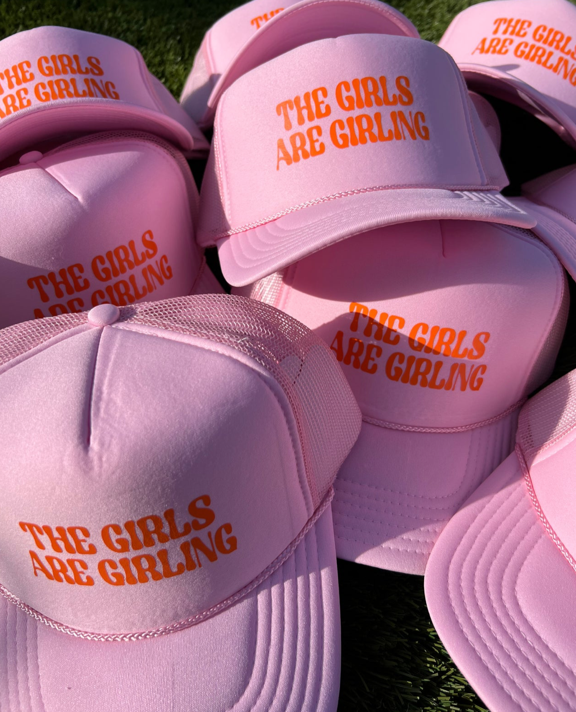 Girls Are Girling Trucker Hat