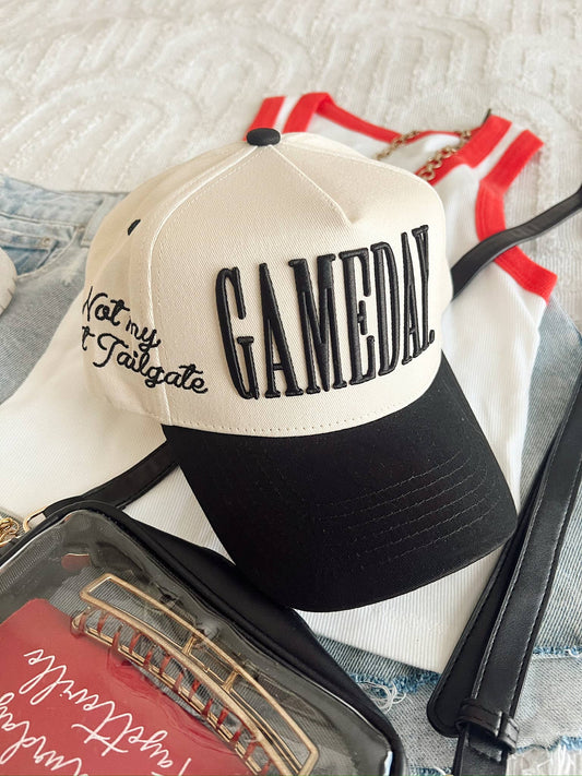 GAMEDAY. - Not My First Tailgate Vintage Trucker Hat